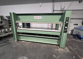 Prasa półkowa do fornirowania Cooper 3000×1300 wodna