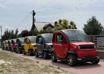 SARINI M1 LUQI EV400 samochody elektryczne w Polsce! OD 16 roku życia! L7E