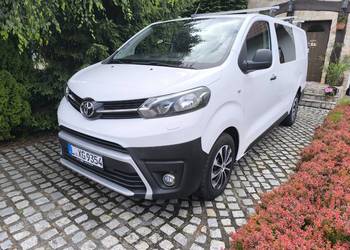 Toyota Proace II brygadowka - doka 6 osobowa. XL Dluga