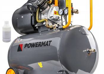 Kompresor olejowy 100l 8 bar sprężarka 230v 530l/min 4,7km