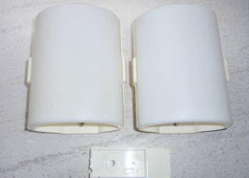 Lampa kinkiet kolor Biały kinkiety 2szt