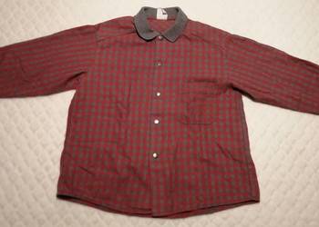 Koszula, długi rękaw, Petit Bateau, 110, w kratkę (Odzież)