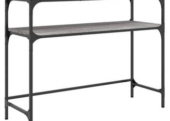 Stolik konsolowy szary dąb sonoma 100x355x75 cm WM-834048