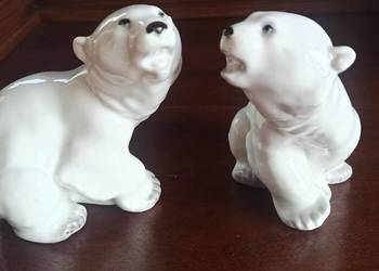 Figurka Niedźwiedź. Syg. Łomonosow. Figurka Niedźwiedź. Syg. Łomonosow.