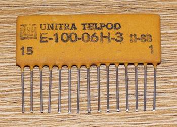 Układ scalony hybrydowy E-100-06H-3 dyskryminator napięcia DN UNITRA TELPOD