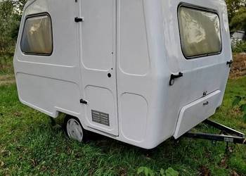 Przyczepa kempingowa Niewiadów n126 zarejestrowana opłacona białe tablice