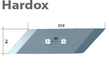 Dłuto szerokie 100hektarów HARDOX 9690990/P do pługa REGENT
