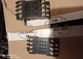 Gniazdo GZ14 do przekaźnika R15 4PDT (czarne)