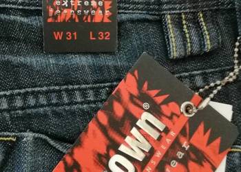 SPODNIE JEANS CROWN
