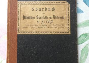 ( 1220. ) SULĘCIN - Niemiecka Książeczka Oszczędnościowa