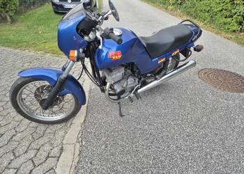Jawa 350 blue style
