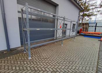 Regał magazynowy Dexion 250cmx60cm garażowy kontenerowy hala półkowy