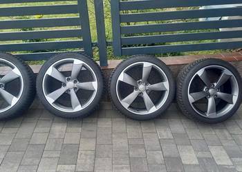 Felgi z oponami zimowymi 18' Audi rotor