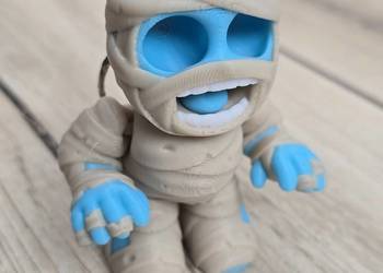 Kolekcjonerski Breloczek Figurka Mumii - Brelok Druk3D