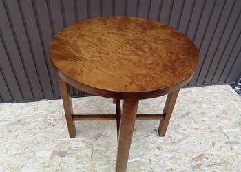 Stolik, Ława Okrągły ART-DECO Antyk Stary Po Renowacji Okazja.