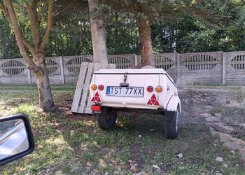 Przyczepka PRL Niewiadów N250 1988r