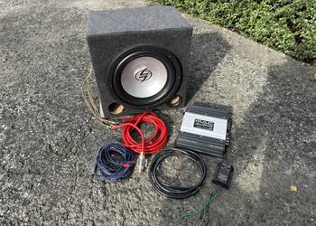 Subwoofer: VC2 + Wzmacniacz: Mac Audio + konwerter + okablowanie