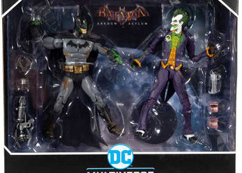 Zestaw Figurka Batman vs Joker Arkham DC Multiverse