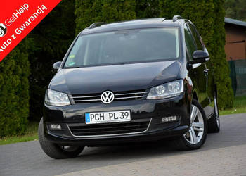 Volkswagen Sharan Panorama 7-foteli DRL dzwi elektryczne Klimatronic 2xPar…