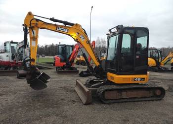 Minikoparka JCB 48z-1 2017r 3500mtg hydrauliczne szybkozłącze