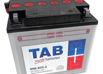 Akumulator motocyklowy TAB Y60N24L-A (HY60N24L-A) 12V 28Ah 2