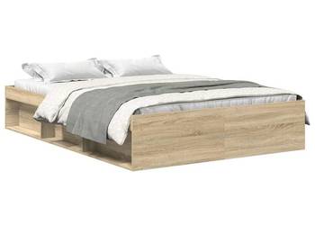 vidaXL Rama łóżka, dąb sonoma(SKU:3203854)