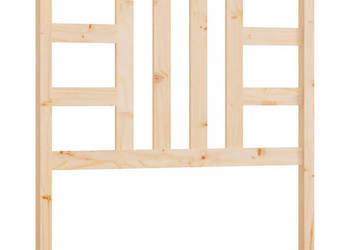 Wezgłowie łóżka 81x4x100 cm lite drewno sosnowe WM-817815