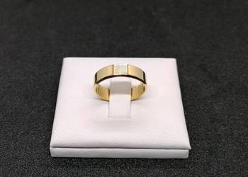 Złota obrączka próby 585 - 2,89g (Rozmiar 12)