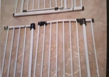 Bramki 2szt. zabezpieczające z dodatkowymi elementami powiększenia