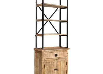 vidaXL Kredens z półkami wykonany z drewna mango, 65x30x180 cm(SKU:244943)