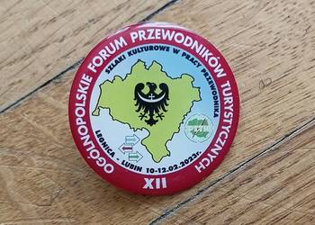 odznaka XII Ogólnopolskie Forum Przewodników Turystycznych