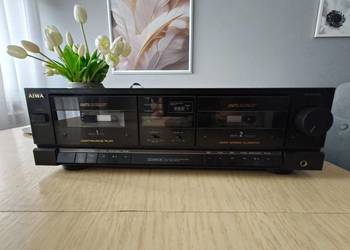 Magnetofon dwukasetowy deck AIWA AD-WX333Z made in U.K.