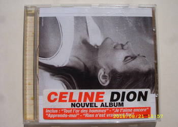 POP CD; CELINE DION--NOUVEL ALBUM, 2003 rok.