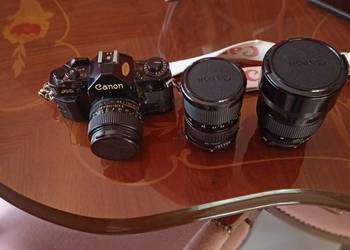 Aparat canon A  1 zobiektywami