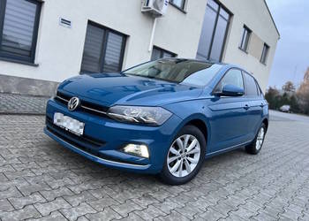 VW POLO VI Highline 2018r 1.0 TSI 115KM Automat DSG, Full Opcja, Bez wkładu