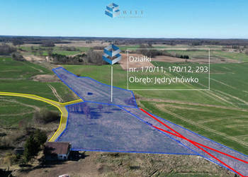 Działkę sprzedam Jędrychówko 3700m2