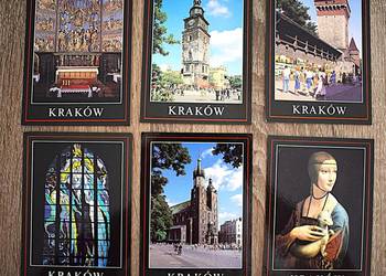 Pocztówki , widokówki - Kraków , 29 sztuk w jednej niskiej cenie .