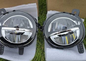 Halogeny BMW F30 LCI lampy przeciwmgielne LED