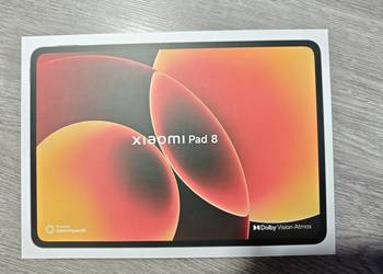 Nowy tablet Xiaomi Pad 8 8GB/128GB 11.2 cala NOWY ZAPLOMBOWANY