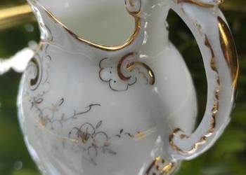 ANTYCZNY DZBANEK DO MLEKA *ZŁOCENIA*RELIEFY