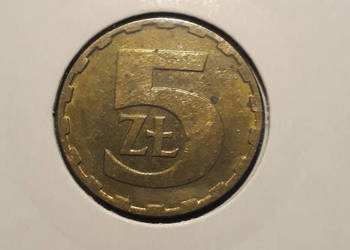 5 złotych 1984 r. - nr 2 - około mennicze