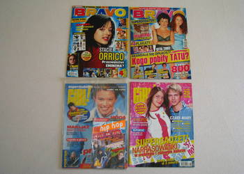 Magazyn Bravo, Bravo Girl z 2003 r. z dodatkami i plakatami