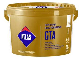 ATLAS GTA super biała gładź polimerowa 18 kg