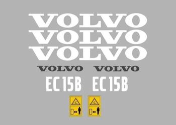 Naklejki oklejenie VOLVO EC 15 18 25 35 45 Zamiennik