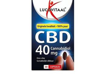 Lucovitaal Olej konopny w kapsułkach CBD 40mg 30sz