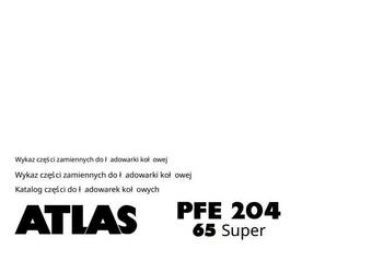 ATLAS AR65 AR55 AR65 super katalog części PL