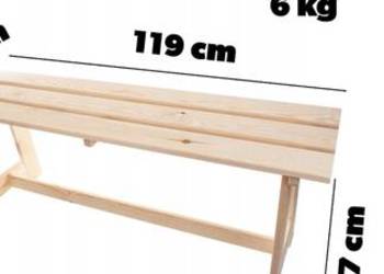 Ławka ogrodowa drewniana wysyłka