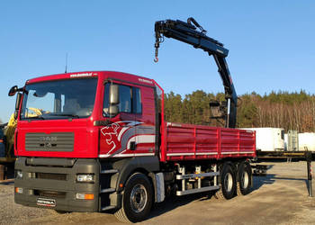 MAN Man 26.440 6x4 HDS HIAB 166 B-3 DUO Wywrotka Meiller 2-stronna Skrzyni…