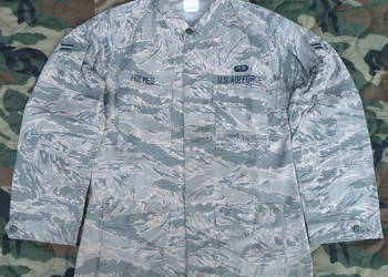 Bluza USAF ABU tiger stripes ripstop 38XL obszyta