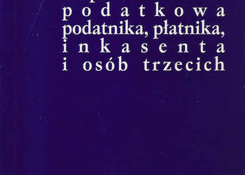 Odpowiedzialność podatkowa podatnika... - D. Jankowiak.